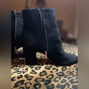 Source Unknown Black Heeled Boots